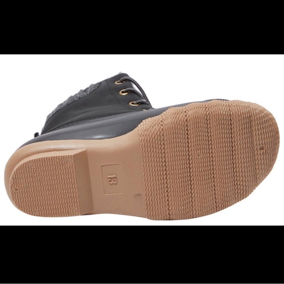 Toddler Boys Sweater Cuff Duck Boots - Picture 5 of 5